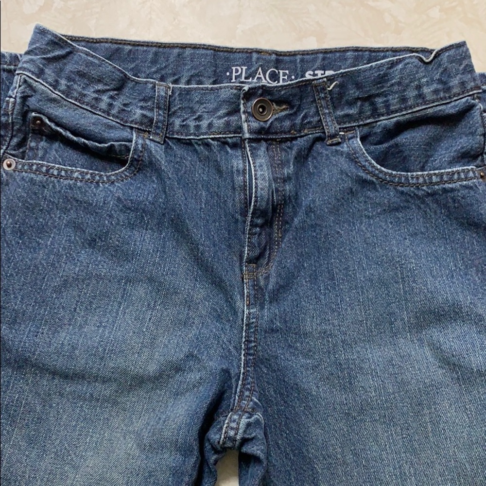 Children's place-jeans.Elastic waist. - Picture 4 of 12